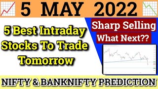 Daily Best Intraday Stocks | 5 May 2022 | Stocks to buy tomorrow | Detailed Analysis