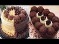 Dark White Chocolate Cake Decorating Ideas Satisfying Cake Videos Top Yummy 