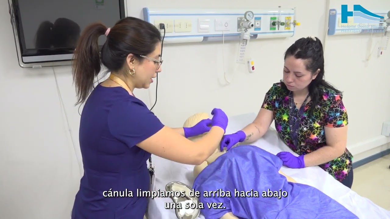 Curación de Traqueotomía - Hospitalización Domiciliaria H.H.H.A. 2024