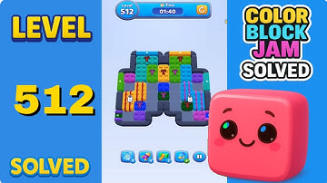 Color Block Jam Level 512 - WIN FAST