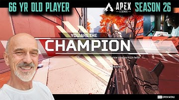 10 kills, R-301 and ALTERNATOR - 66 yr old player Apex Legends Season 26