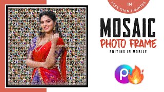 Mosaic Photo Effect Editing In PicsArt || Photos Editing Tutorials In Telugu || Tech Service Telugu screenshot 4