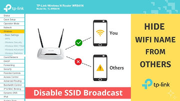 Hide Your WiFi Network Name (SSID) in TP-Link Router