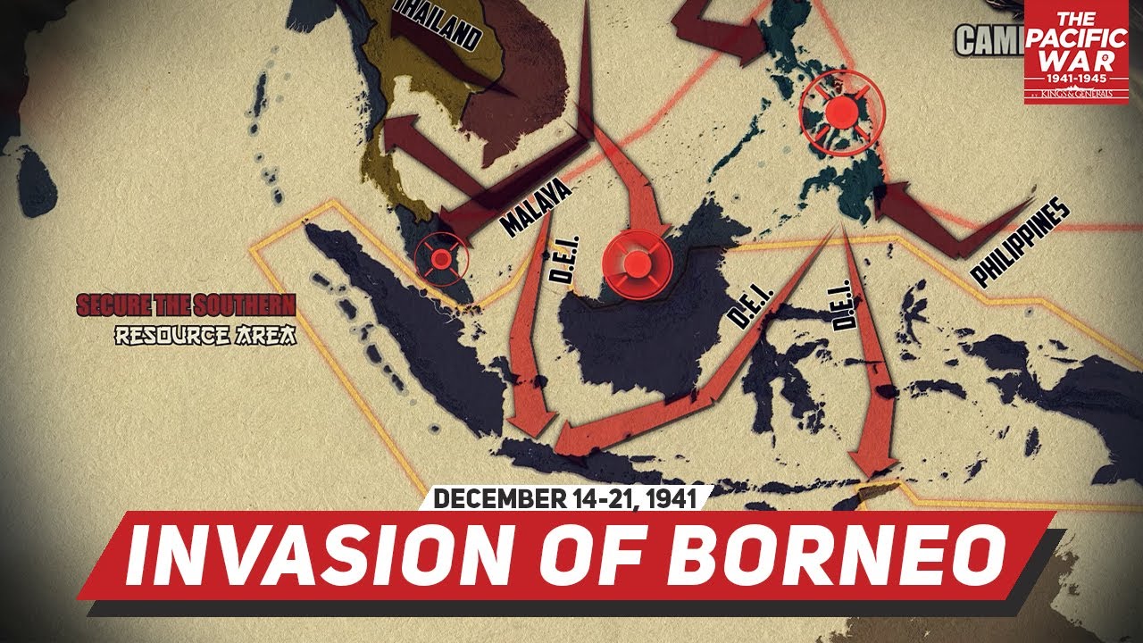 Japan Continues Attacking: Borneo, Philippines - Pacific War #4