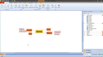 Mind mapping using Mind Maple Lite
