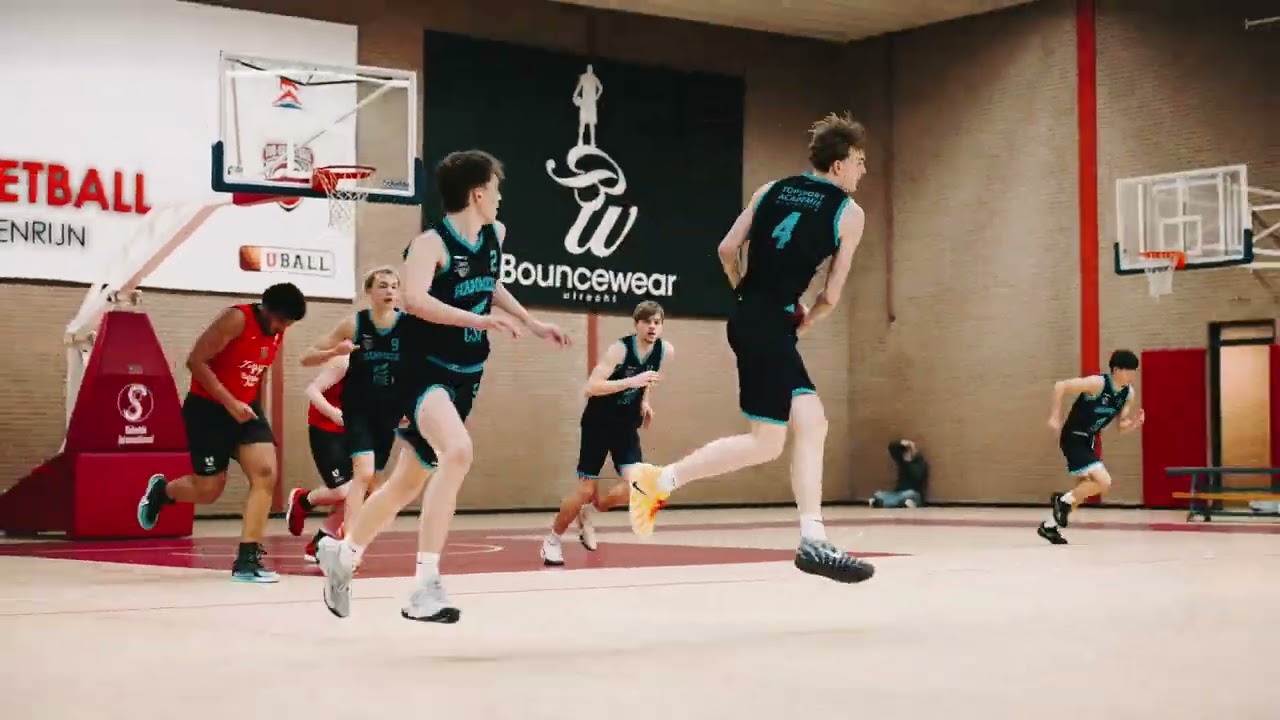 NBB Basketball game highlights 🏀 M19 Eredivisie Utrecht basketball vs Landstede  Hammers! 🚀