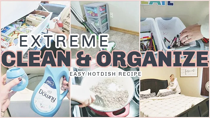 ~NEW~ EXTREME CLEAN & ORGANIZE WITH ME! + Easy Hot...