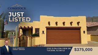 JUST LISTED in Tucson, AZ for $375,000 | 2702 S Falcon View Dr | 2 Bed, 2 Bath