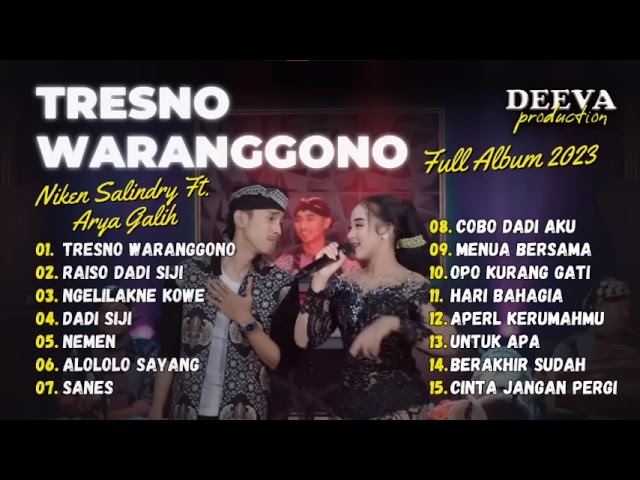 Niken Salindry feat. Arya Galih - Tresno Waranggono - FULL ALBUM 2023 class=