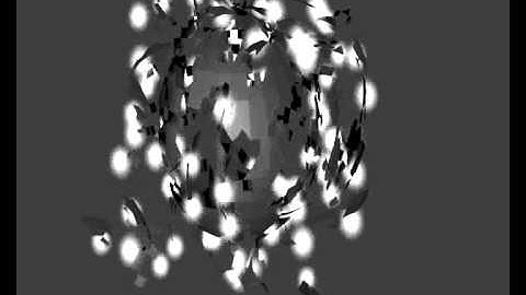 Blender 2.5  Render of Sphere Exploding (File resulting from tutorial)