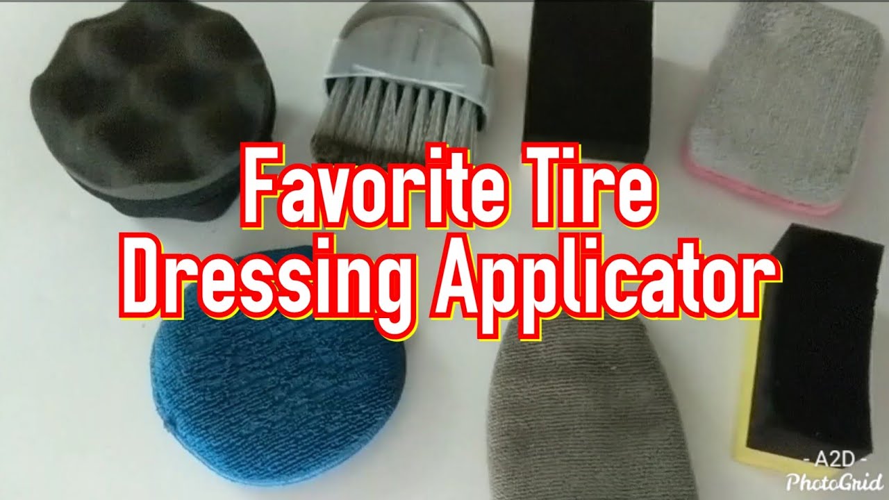 TOOLS] Mini Tire Shine Applicator Brush  Find - This is Awesome !! 