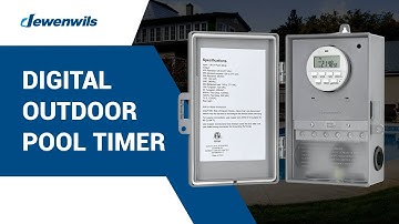 How to Use DEWENWILS Pool Pump Timer, Digital Timer Box HODT01C
