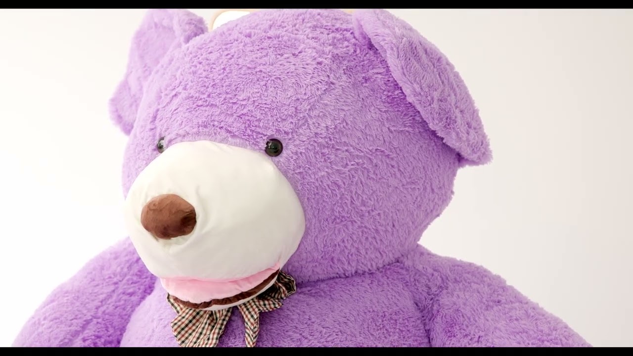 Miś Gustaw Amigo fioletowy 250 cm 🧸