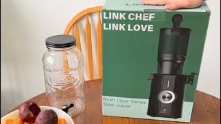 LINKchef Rush Clear Slow Juicer