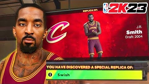 NBA 2K23 JR SMITH REPLICA BUILD (SWISH) UNLOCKED