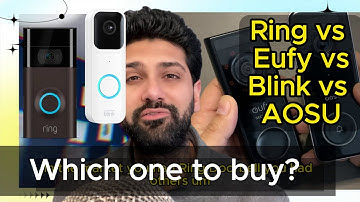 aosu vs Eufy vs Ring vs Blink - Which Video Doorbell is Right for YOU? 📸🔥😍 #viral #trending #camera