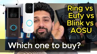 AOSU vs Eufy vs Ring vs Blink - Which Video Doorbell is Right for YOU? #viral #ringdoorbell #aosu