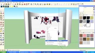how to edit the position of a texture in sketchup