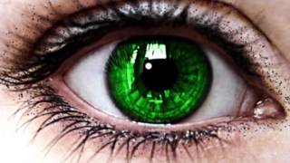 Change your eye color to green in 10 seconds - hypnosis - get green eyes biokinesis