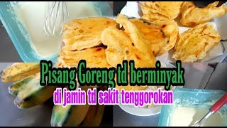 BIAR LARIS !! TERNYATA INI TEPUNG RAHASIA PISANG GORENG ALA TUKANG GORENGAN | RESEP PISANG GORENG