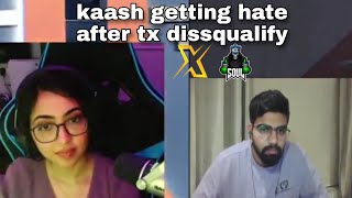 kaash getting hate after tx eliminate | omega reaction on kaash