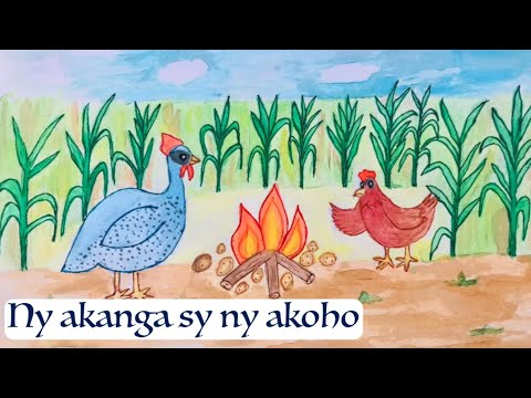 Ny akanga sy ny akoho   Angano malagasy