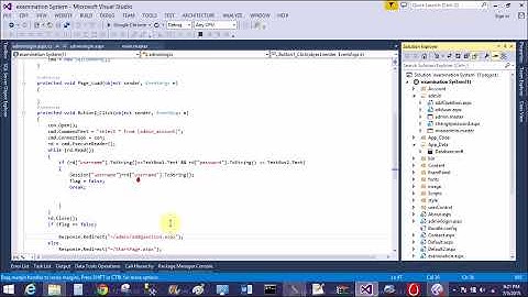 Online examination system in ASP.NET part 2