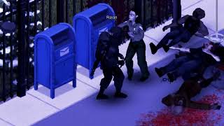 Куча оружия! Полицейский участок в Project Zomboid | Проклятый город Raven Creek | Серия 2