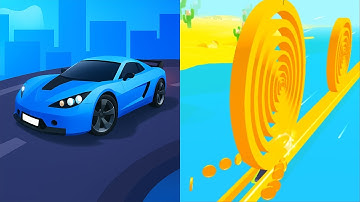 Race Master 3D VS Spiral Roll - All Levels SpeedRun Gameplay Android iOS Ep2