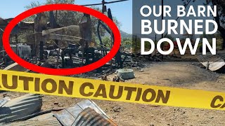 Barn Fire Aftermath & Updates | How to Help Us Rebuild | Chef Mollie