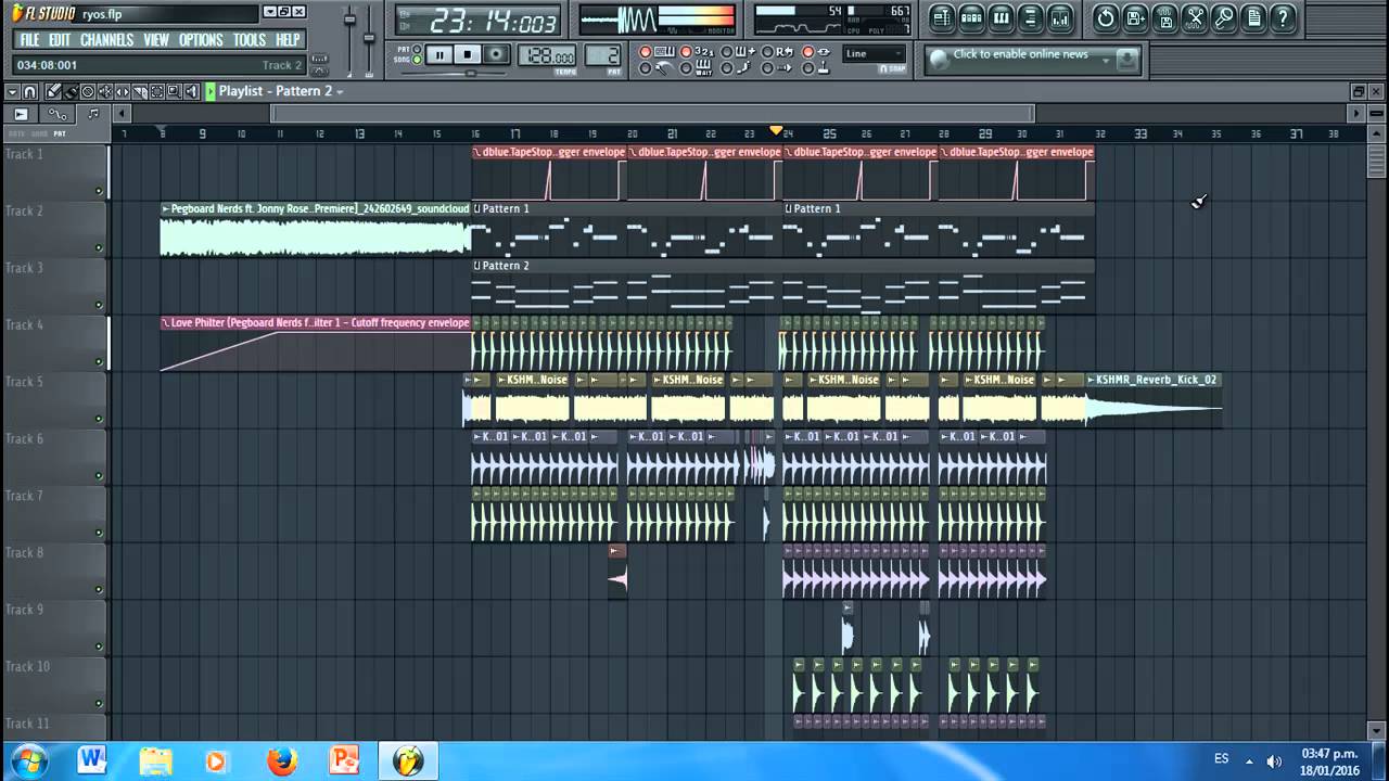 Pegboard Nerds ft. Jonny Rose - Downhearted (Ryos Remix) [FLStudio Remake+FLP+Presets]