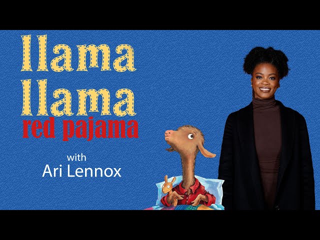 Ari Lennox Reads Llama Llama Children Book Red Pajama 