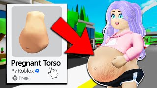 HOW get a PREGNANT AVATAR in Roblox screenshot 3