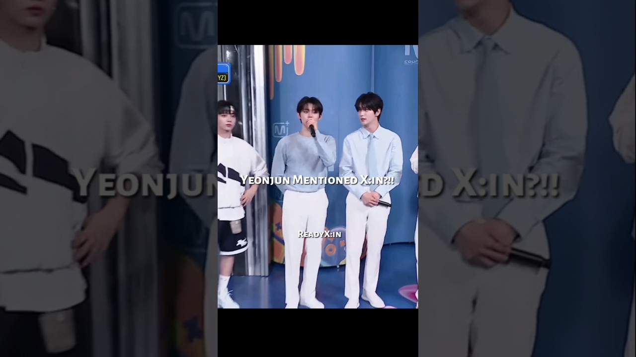 Ёнджун упомянул X:IN!!💙 