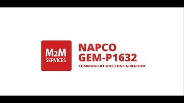 Napco GEM-P1632 Communications Configuration