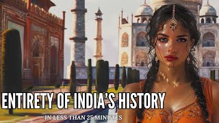 The Entire History Of India In 25 Minutes #history #historicalfacts #ancienthistory #fact #education