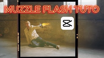 Muzzle flash VFX in Capcut | Tutorial