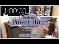 Power Hour | Bathroom Zone Cleaning | Cleaning Motivation