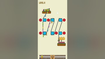 Rope Rescue. Level 1-10. Walkthrough.