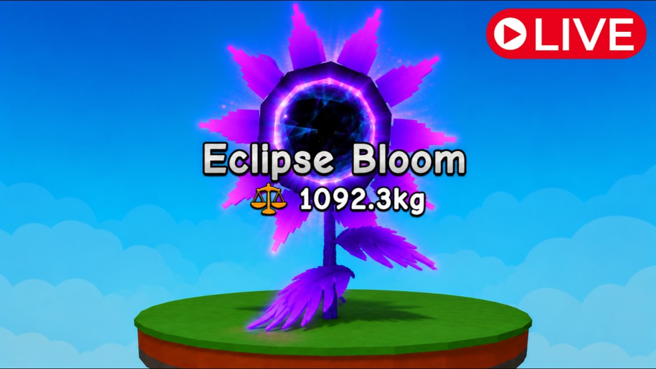 Getting the BIGGEST ECLIPSE BLOOM + HUGE GIVEAWAYS in Grow a