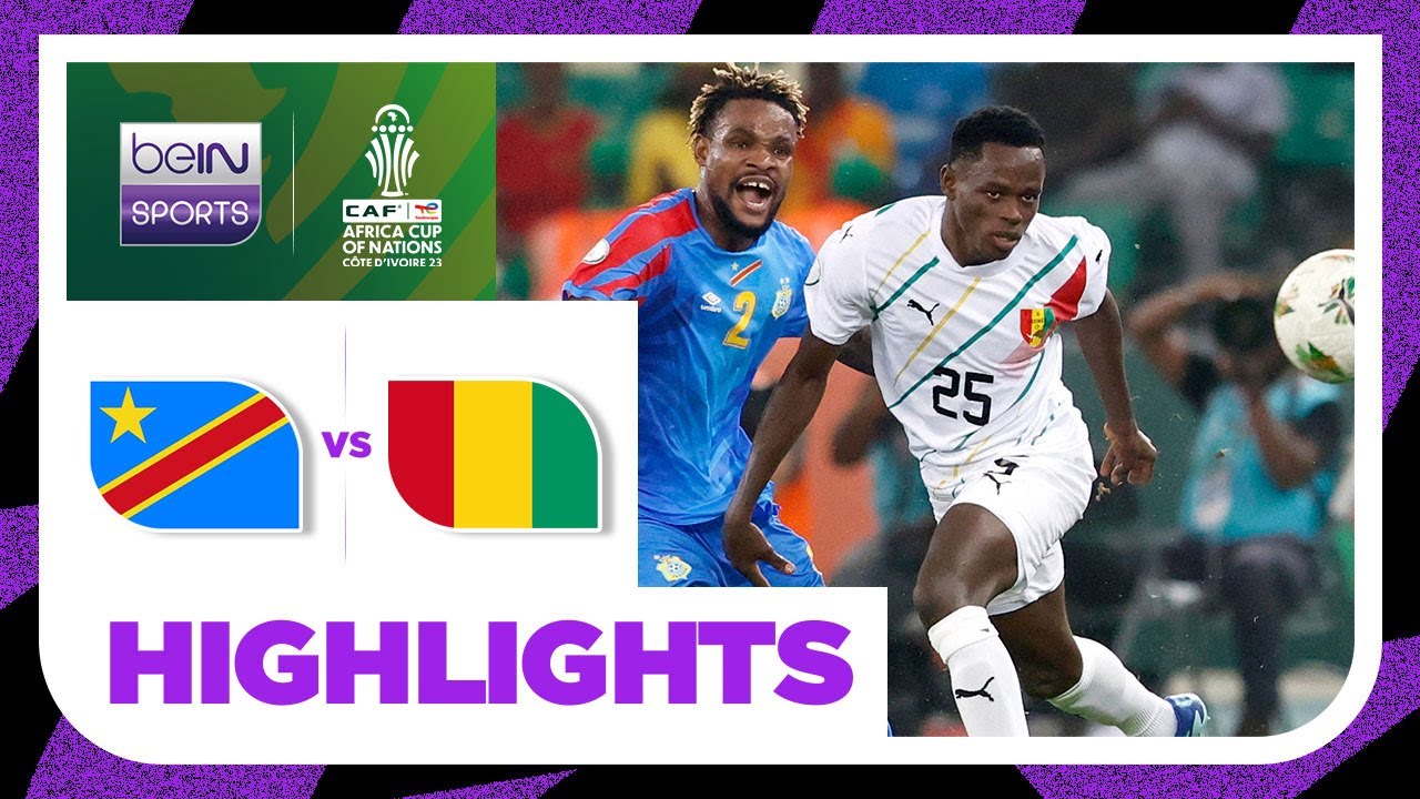 DR Congo v Guinea | AFCON 2023 | Match Highlights