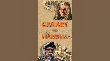 Canary vs Marshal | Stronghold Crusader: DE #strongholdcrusader #gameplay #rts #fireflystudios