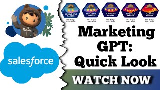 Marketing GPT: Quick Look | Salesforce Trailhead | Get to Know Marketing GPT | Quiz Solution