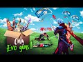 Only evo guns challenge1 vs 4 overpowered gameplay zerox ff