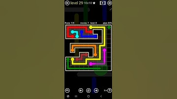 How To Solve Flow Free Worm Pack Level 29 10x10 Board Hard Walk Through Solution Walkthrough