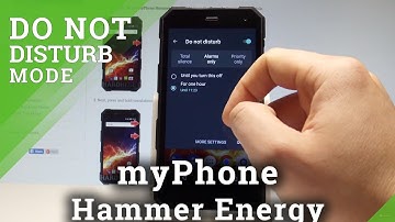 How to Use Do Not Disturb in myPhone Hammer Energy |HardReset.Info