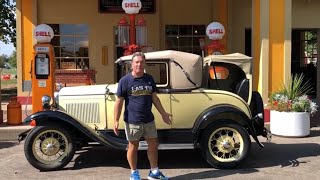 I drove the most famous Ford Model A ever! 1930 Model A Ford Sport Coupe "Betsy" at the MAFFI museum