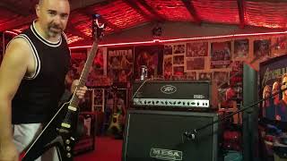 10 mins with a Peavey 6505+