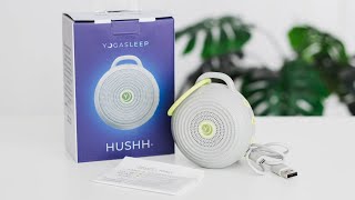 Hushh White Noise Unboxing and Sounds