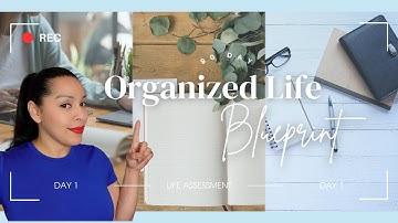 How to Start A 90 Day Life Reset 🧐 The Organized Life Blueprint Day 1